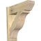 Ekena Millwork Funston Slat Rough Sawn Outlooker, Douglas Fir, 8"W x 26"D x 26"H OUT08X26X26FST06RDF - alternate 1
